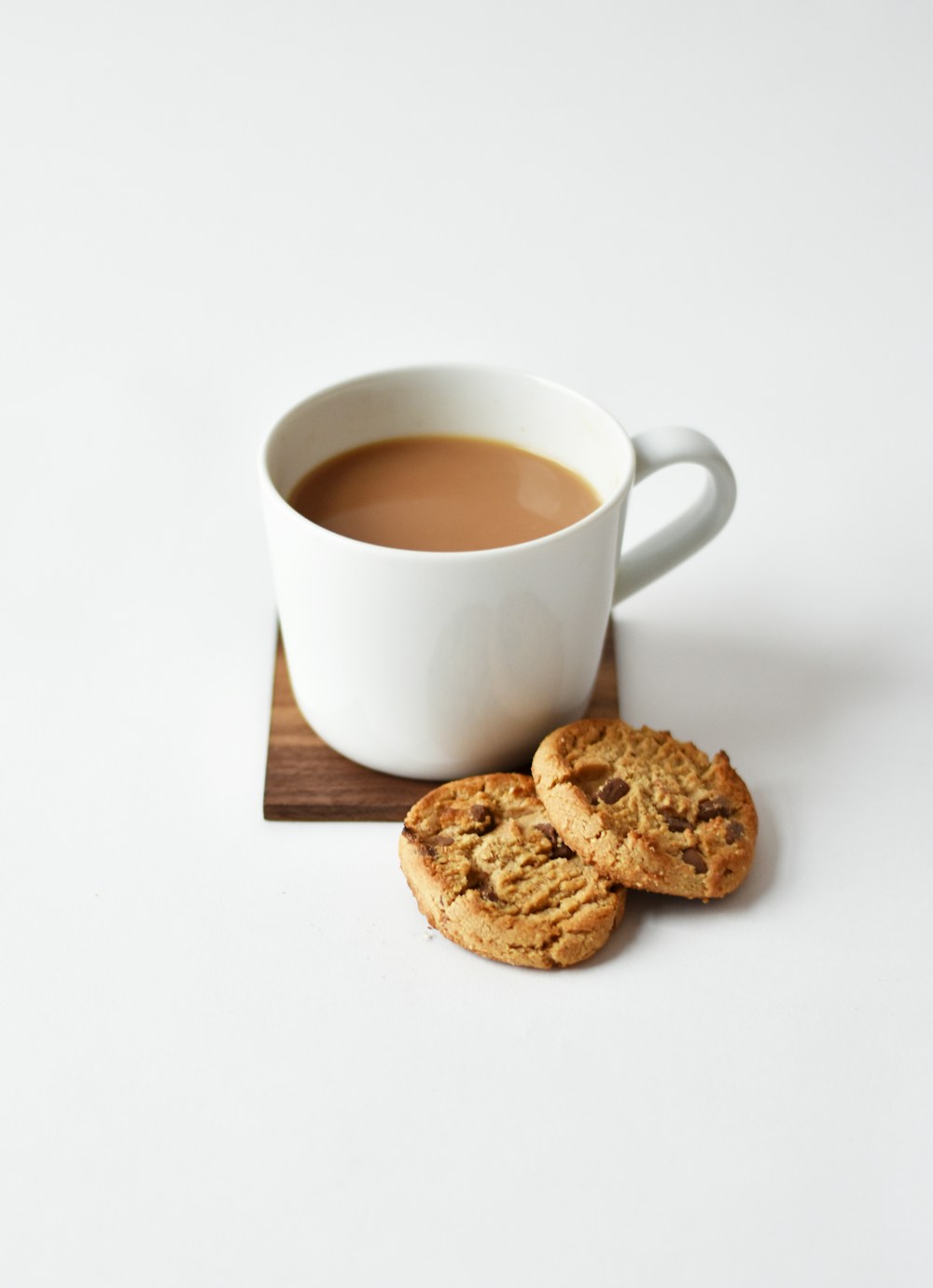A warm cup of loose-leaf tea